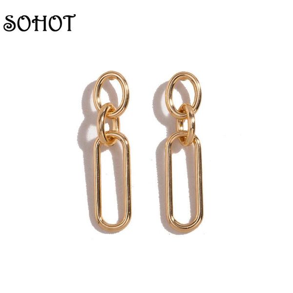 soeuropean brand popular geometric alloy pendant women drop earrings chic gold silver color for punk style female jewelry
soeuropean brand popular geometric alloy pendant women drop earrings chic gold silver color for punk style female jewelry