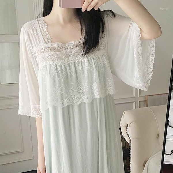 summer short sleeve women's nightgowns modal inner gauze sweet sleepwear elegant female sleepshirts princess sleep dress 22261, Black;red
summer short sleeve women's nightgowns modal inner gauze sweet sleepwear elegant female sleepshirts princess sleep dress 22261, Black;red