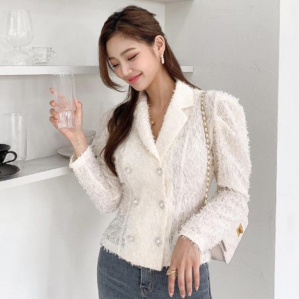 spring autumn lapel double-breasted women double breasted bubble long sleeve solid color tassel female jackets ta3991, Black;brown
spring autumn lapel double-breasted women double breasted bubble long sleeve solid color tassel female jackets ta3991, Black;brown