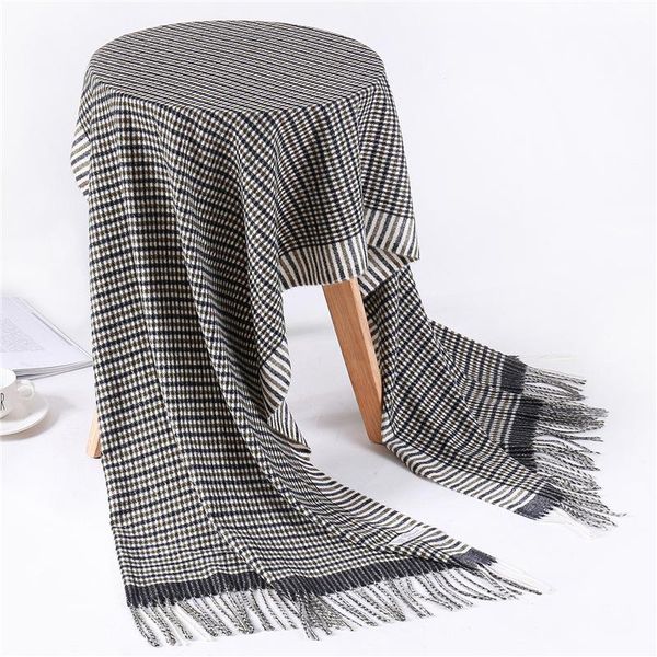 2020 women winter scarf fashion plaid cashmere shawls and wraps lady pashmina bandana neck head warm echarpe femme blanket wmtpni, Blue;gray
2020 women winter scarf fashion plaid cashmere shawls and wraps lady pashmina bandana neck head warm echarpe femme blanket wmtpni, Blue;gray