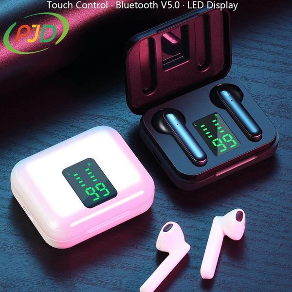 pjd bluetooth earphones true wireless earphones 5.0 tws in-ear earbuds waterproof mini led headset stereo sound sports earpiece
pjd bluetooth earphones true wireless earphones 5.0 tws in-ear earbuds waterproof mini led headset stereo sound sports earpiece