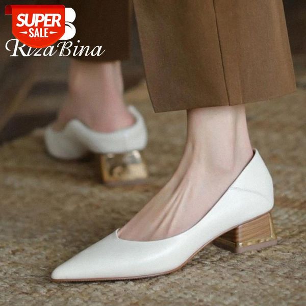 rizabina real leather 2021 new women pumps pointed toe high heel shoes woman casual daily office lady footwear size 34-39 #hp6c
rizabina real leather 2021 new women pumps pointed toe high heel shoes woman casual daily office lady footwear size 34-39 #hp6c