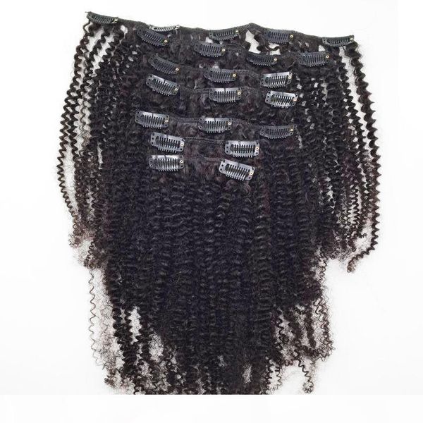 brazilian virgin hair clip in extension 8pcs afro kinky curly clip 100g natural hair kinky curly clip in hair extensions, Black;brown 
brazilian virgin hair clip in extension 8pcs afro kinky curly clip 100g natural hair kinky curly clip in hair extensions, Black;brown