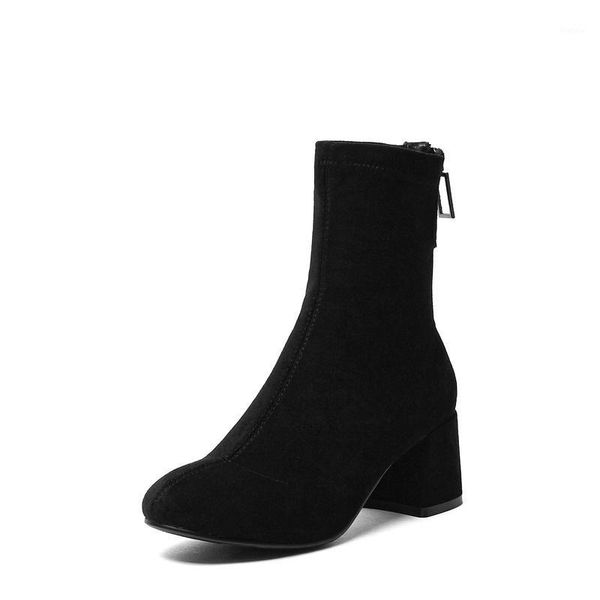black elastic flock slim fit ankle/knee-high boots women autumn winter ladies high heel long thigh high women shoes1
black elastic flock slim fit ankle/knee-high boots women autumn winter ladies high heel long thigh high women shoes1