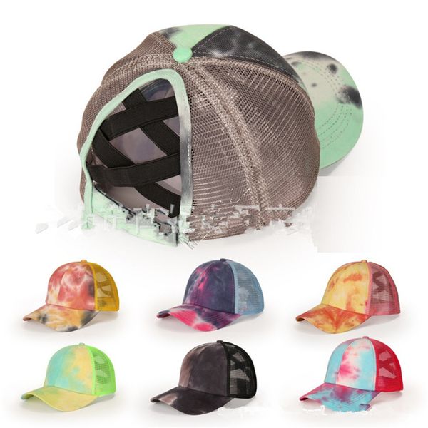 tie dye criss cross ponytail baseball cap men women washable ball cap hats adjustable hip hop peaked cap girls sun visor mesh hats d92102, Yellow
tie dye criss cross ponytail baseball cap men women washable ball cap hats adjustable hip hop peaked cap girls sun visor mesh hats d92102, Yellow