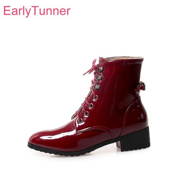 boots brand glossy black wine red women combat lady riding shoes chunky heels es024 plus big small size 10 32 43
boots brand glossy black wine red women combat lady riding shoes chunky heels es024 plus big small size 10 32 43