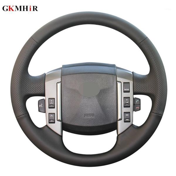 diy hand-stitched black artificial leather car steering wheel cover for discovery 3 2004-20091
diy hand-stitched black artificial leather car steering wheel cover for discovery 3 2004-20091
