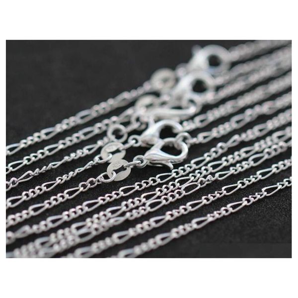 2018 classic fine 925 sterling silver necklace 2mm 16-30" classic curb chain link italy man woman necklace 30pcs fgg9h
2018 classic fine 925 sterling silver necklace 2mm 16-30" classic curb chain link italy man woman necklace 30pcs fgg9h