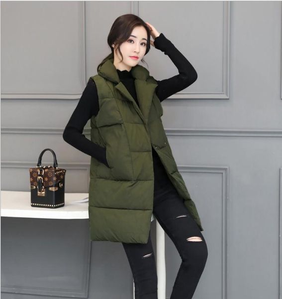 m/3xl women's autumn winter long section vests warm slim fit casual plus size sleeveless cotton parkas leisure waistcoats k1193, Black;white
m/3xl women's autumn winter long section vests warm slim fit casual plus size sleeveless cotton parkas leisure waistcoats k1193, Black;white
