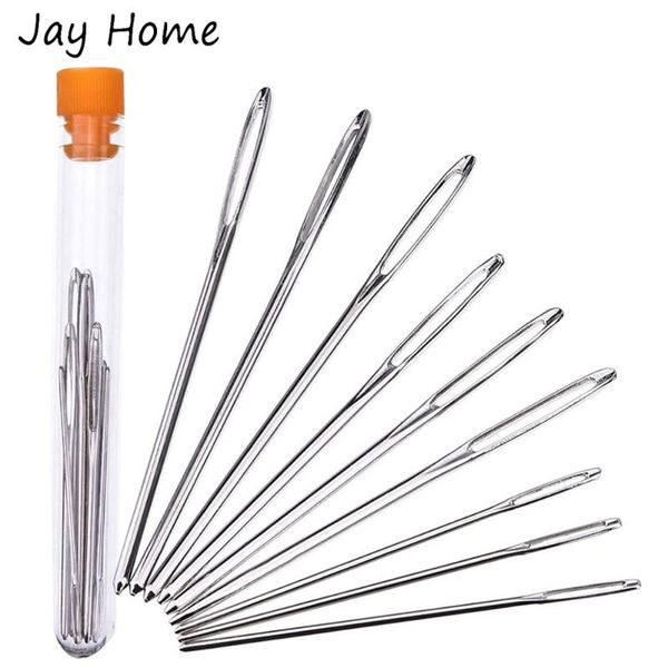 sewing notions & tools 9/15pcs big eye blunt needles stainless steel cross stitch needle stitching yarn clear bottle diy, Black
sewing notions & tools 9/15pcs big eye blunt needles stainless steel cross stitch needle stitching yarn clear bottle diy, Black