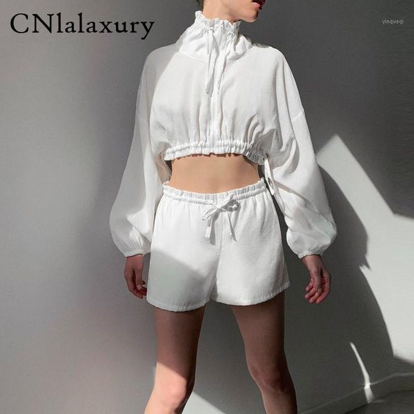 2020 summer tracksuit two piece set women short sport jacket coat +elastic wide leg shorts casual jogging sweatshirts female1, Gray
2020 summer tracksuit two piece set women short sport jacket coat +elastic wide leg shorts casual jogging sweatshirts female1, Gray