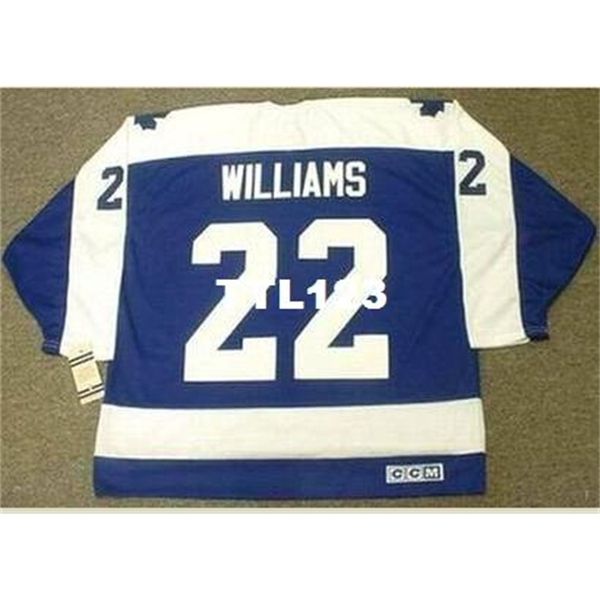 740s #22 tiger williams toronto maple leafs 1978 ccm vintage vintage hockey jersey or custom any name or number retro jersey, Black
740s #22 tiger williams toronto maple leafs 1978 ccm vintage vintage hockey jersey or custom any name or number retro jersey, Black