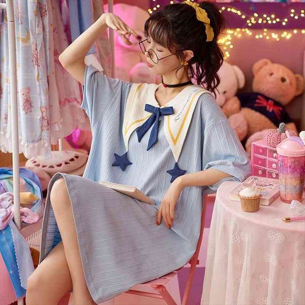 womens lolita dress light blue navy collar bows princess sleepshirts cotton short sleeve ladies nightgowns summer sleepwear, Black;red
womens lolita dress light blue navy collar bows princess sleepshirts cotton short sleeve ladies nightgowns summer sleepwear, Black;red