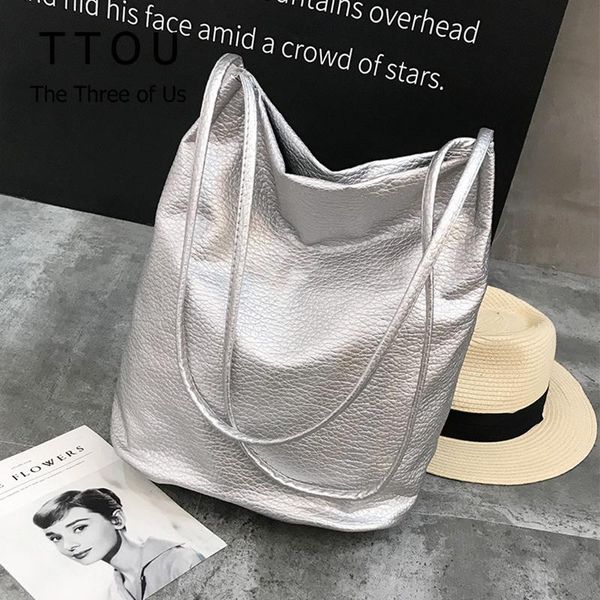 мода женщина сумки плеча мягкая кожа pu сумка silver black ladies вскользь перевозка груза tote сумки travel sac основной
мода женщина сумки плеча мягкая кожа pu сумка silver black ladies вскользь перевозка груза tote сумки travel sac основной