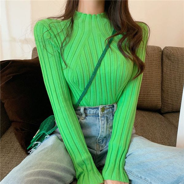 2021 winter fall pullovers jerseys new fashion thin mesh elasticity jumper female long nightgown dc1j, Black;brown
2021 winter fall pullovers jerseys new fashion thin mesh elasticity jumper female long nightgown dc1j, Black;brown
