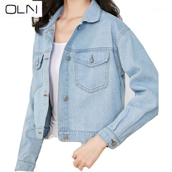 women's jackets oln korean arrival wholesale autumn denim jacket female black light blue wild1, Black;brown
women's jackets oln korean arrival wholesale autumn denim jacket female black light blue wild1, Black;brown