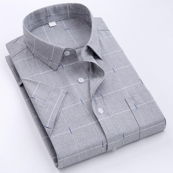 men's casual shirt plus size plaid men social shirt 100% cotton summer short sleeve slim fit men dress shirts 5xl clothes blusas1, White;black
men's casual shirt plus size plaid men social shirt 100% cotton summer short sleeve slim fit men dress shirts 5xl clothes blusas1, White;black