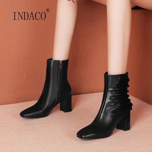2020 women boots winter ankle boots 7cm square toe high heels new designer white party shoes female, Black
2020 women boots winter ankle boots 7cm square toe high heels new designer white party shoes female, Black