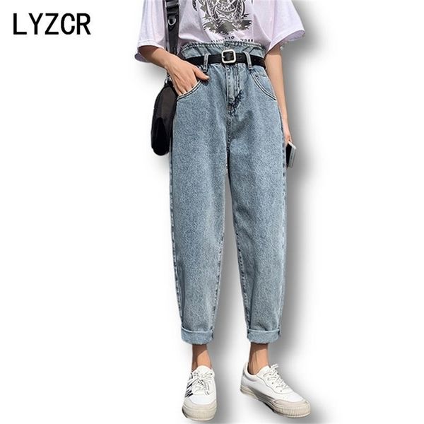 lyzcr harem mom jeans women high waist vintage boyfriend jeans for women loose denim pants jeans trousers oversize autumn 201223, Blue
lyzcr harem mom jeans women high waist vintage boyfriend jeans for women loose denim pants jeans trousers oversize autumn 201223, Blue