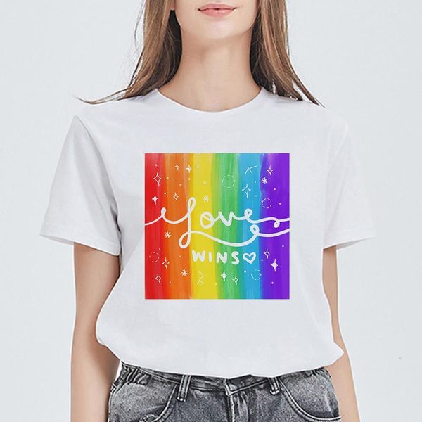 new t shirt women elegant harajuku lgbt t-shirt kawaii plus size tshirt comeliness vestidos vogue aesthetic ropa mujer, White
new t shirt women elegant harajuku lgbt t-shirt kawaii plus size tshirt comeliness vestidos vogue aesthetic ropa mujer, White