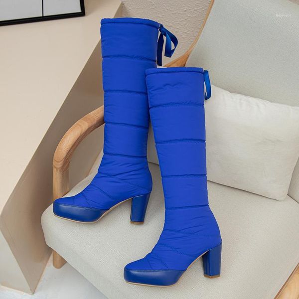 boots 2021 classic women knee high heels long warm plush snow quality shoes woman black red blue1
boots 2021 classic women knee high heels long warm plush snow quality shoes woman black red blue1