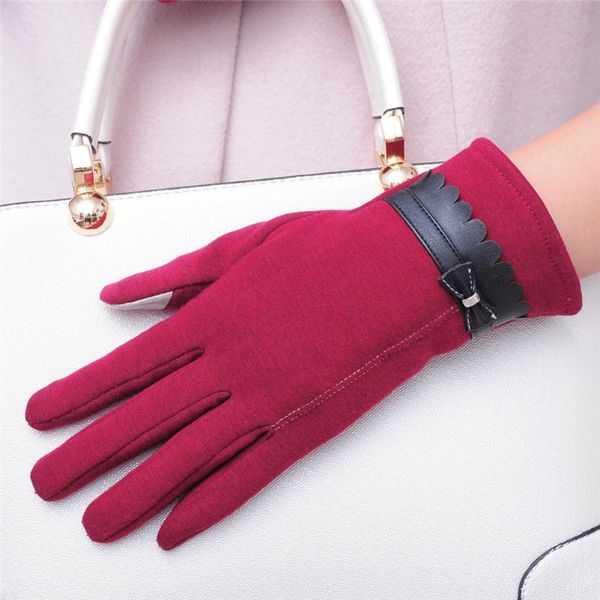 elegant women bowknot winter warm gloves touch screen full finger mittens gift, Blue;gray
elegant women bowknot winter warm gloves touch screen full finger mittens gift, Blue;gray