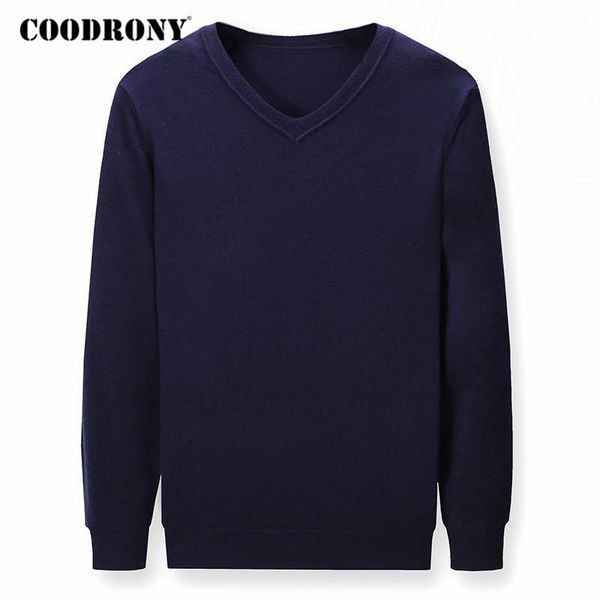 coodrony brand sweater men autumn winter cotton knitwear pullover men clothing classic casual pure color v-neck pull homme y1092, White;black
coodrony brand sweater men autumn winter cotton knitwear pullover men clothing classic casual pure color v-neck pull homme y1092, White;black