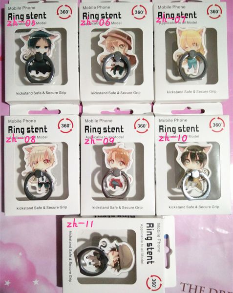 7 pcs/lot bungou stray dogs model doll finger mobile phone stand holder acrylic 360 degree ring stent action figure toy
7 pcs/lot bungou stray dogs model doll finger mobile phone stand holder acrylic 360 degree ring stent action figure toy