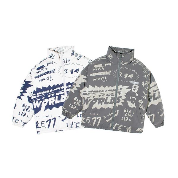 2021 male cotton women's fashions winter cotton-padded printed letter collar mark jacket p9tr, Black
2021 male cotton women's fashions winter cotton-padded printed letter collar mark jacket p9tr, Black