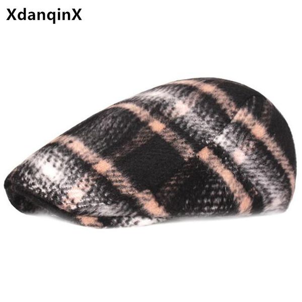 xdanqinx winter women's hat novelty thickened warm berets elegant ladies casual hats adjustable size women brand snapback cap, Blue;gray
xdanqinx winter women's hat novelty thickened warm berets elegant ladies casual hats adjustable size women brand snapback cap, Blue;gray