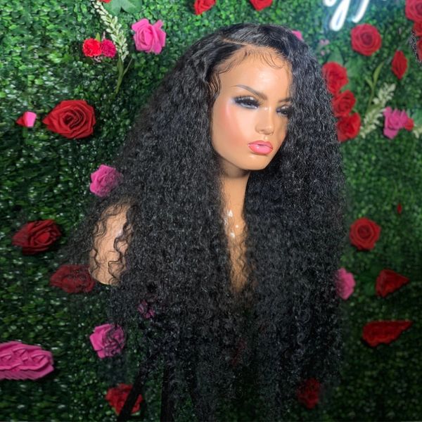 natural looking long soft 180 density kinky curly lace front wig for fashion women black color with babyhair preplucked glueless daily cospl, Black;brown
natural looking long soft 180 density kinky curly lace front wig for fashion women black color with babyhair preplucked glueless daily cospl, Black;brown