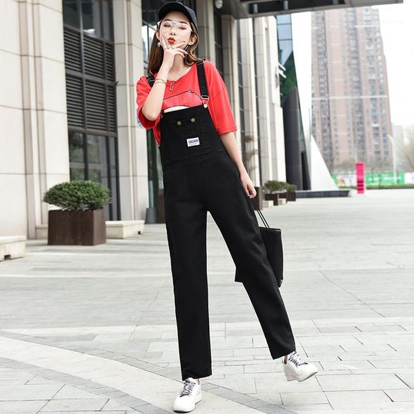 korea loose harlan jumpsuits women spaghetti strap casual romper preppy style girl vogue denim overalls femme street wear 20201, Black;white
korea loose harlan jumpsuits women spaghetti strap casual romper preppy style girl vogue denim overalls femme street wear 20201, Black;white