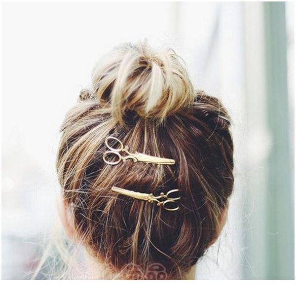1pc silver gold color alloy scissors personality hairpin hair clips for girls retro headwear clip women hair acc qylpkm, Black;brown
1pc silver gold color alloy scissors personality hairpin hair clips for girls retro headwear clip women hair acc qylpkm, Black;brown