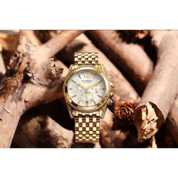 orkina fine steel band watch ouina fashion trend steel belt diamond women's watch leisure korean women's watch546o, Slivery;brown
orkina fine steel band watch ouina fashion trend steel belt diamond women's watch leisure korean women's watch546o, Slivery;brown