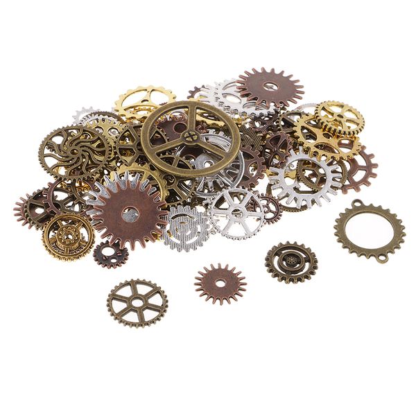 100g/pack punk style alloy mechanical gear pendant diy jewelry making charms for diy necklace bracelet earrings jewelry, Black
100g/pack punk style alloy mechanical gear pendant diy jewelry making charms for diy necklace bracelet earrings jewelry, Black