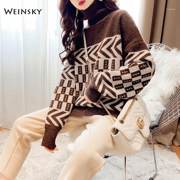 women turtleneck knitted sweater and pullovers fashion casual style female sweaters 2020 spring and winter new 1, White;black
women turtleneck knitted sweater and pullovers fashion casual style female sweaters 2020 spring and winter new 1, White;black