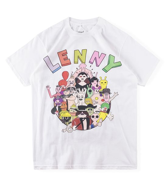 short sleeve t shirt apparel men summer lenny funny printed hip hop t-shirt, White;black
short sleeve t shirt apparel men summer lenny funny printed hip hop t-shirt, White;black