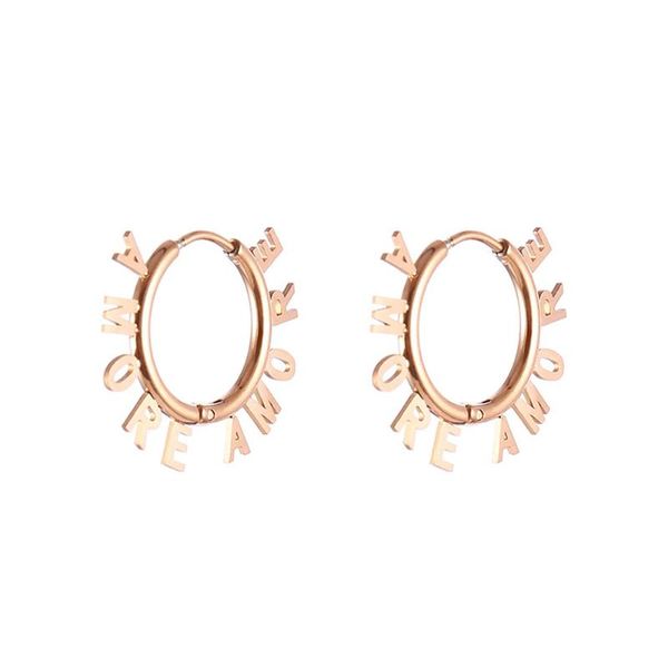 charms amore letters hoop earring gold silver color stainless steel earrings for woman lover girlfriend fashion jewelry gifts, Golden;silver
charms amore letters hoop earring gold silver color stainless steel earrings for woman lover girlfriend fashion jewelry gifts, Golden;silver