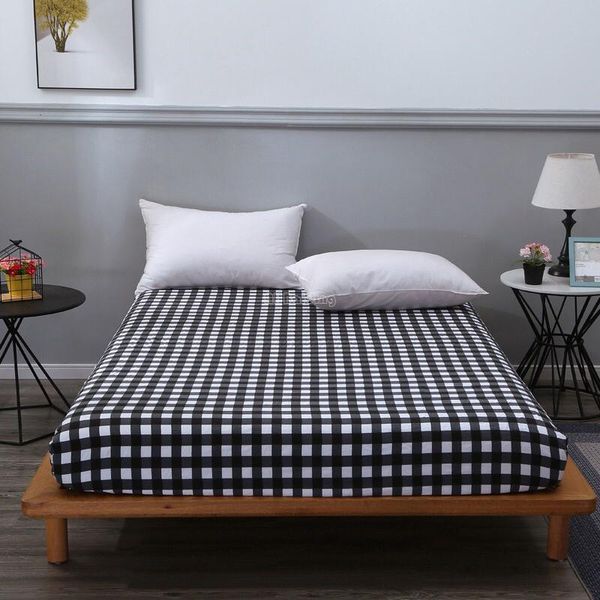 sheets & sets modern black white plaid fitted sheet polyester washed cotton soft bed all surrounded rubber band striped simple
sheets & sets modern black white plaid fitted sheet polyester washed cotton soft bed all surrounded rubber band striped simple