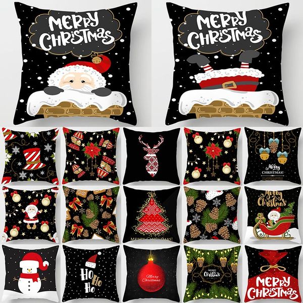 1pcs christmas tree deer santa claus pattern 45*45cm polyester cushion cover decorative sofa home car decor pillowcover 40991 
1pcs christmas tree deer santa claus pattern 45*45cm polyester cushion cover decorative sofa home car decor pillowcover 40991