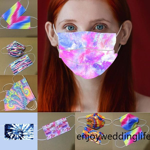 three layers of tie-dyed disposable face mask protective masks with melt-spray personalized printing designer masks
three layers of tie-dyed disposable face mask protective masks with melt-spray personalized printing designer masks