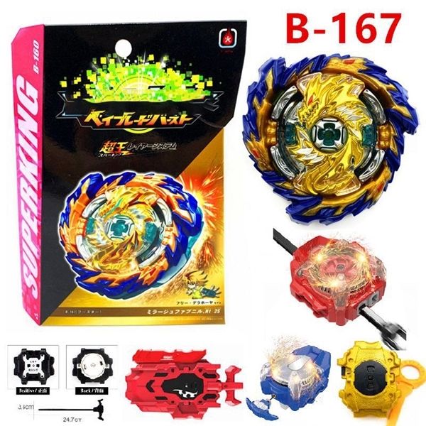 burst b-167 sparking superking booster mirage fafnir nt 2s spinning with box metal fusion gyroscope toys for children boys q1104
burst b-167 sparking superking booster mirage fafnir nt 2s spinning with box metal fusion gyroscope toys for children boys q1104