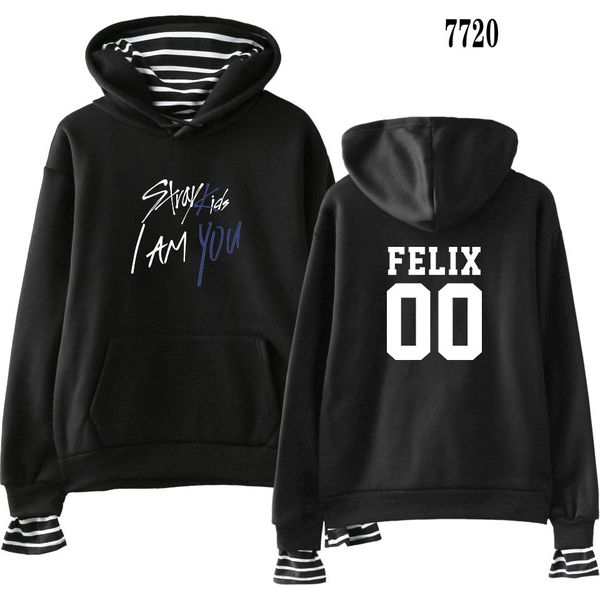 2020 stray kids i am you fans fashion warm hoodies cool warm fans long sleeve spring autumn sweatshirts hoody men/women outwear, Black
2020 stray kids i am you fans fashion warm hoodies cool warm fans long sleeve spring autumn sweatshirts hoody men/women outwear, Black