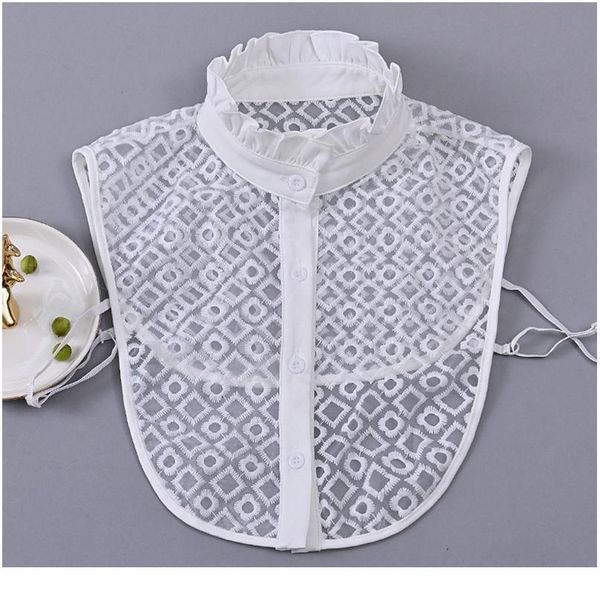 elegant stand lace fake collar embroidery white detachable collar fake women vintage stand ladies false blouse collar ha qylabz, Blue;red
elegant stand lace fake collar embroidery white detachable collar fake women vintage stand ladies false blouse collar ha qylabz, Blue;red