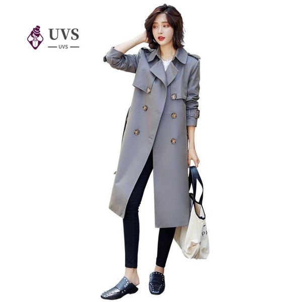2020 new spring slim long trench coat women vintage classic double breasted belt trench casual windbreaker overcoat, Tan;black
2020 new spring slim long trench coat women vintage classic double breasted belt trench casual windbreaker overcoat, Tan;black