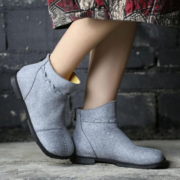 johnature женщины boots 2020 новый натуральная кожа женская обувь zip площади toe плоский шитьем ручной leisure ankle boots платформы, Black
johnature женщины boots 2020 новый натуральная кожа женская обувь zip площади toe плоский шитьем ручной leisure ankle boots платформы, Black