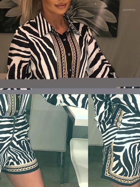 2019 women summer elegant stylish regular casual party suit set zebra print buttoned shirt & zipper short sets1, White
2019 women summer elegant stylish regular casual party suit set zebra print buttoned shirt & zipper short sets1, White