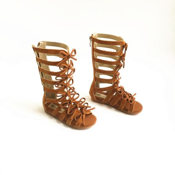 genuine leather girls gladiator sandals suede leather bow children roman sandals summer kids beach shoes, Black;red
genuine leather girls gladiator sandals suede leather bow children roman sandals summer kids beach shoes, Black;red