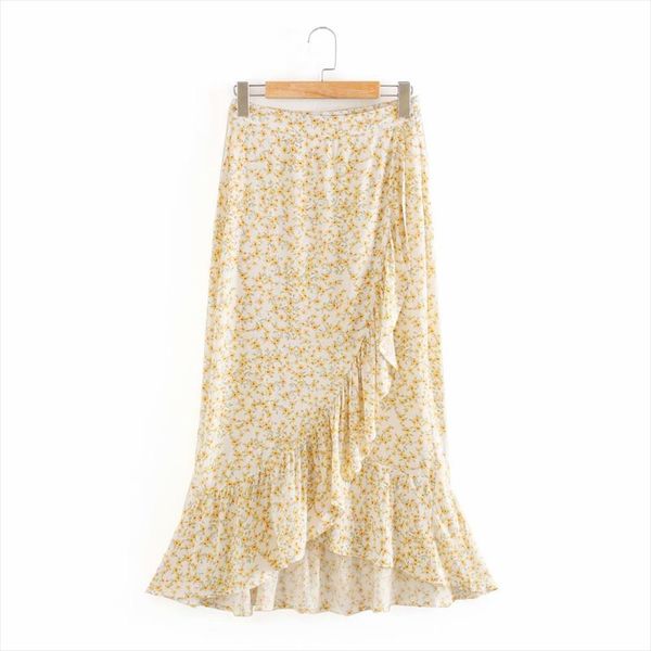 new women fashion yellow flower print irregular pleated ruffles midi skirt faldas mujer ladies side zipper vestido skirts qun611, Black
new women fashion yellow flower print irregular pleated ruffles midi skirt faldas mujer ladies side zipper vestido skirts qun611, Black
