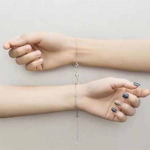 charm bracelets magnet attract couples friend sister bracelet simple cute cat titanium steel long-distance lovers jewelry1, Golden;silver
charm bracelets magnet attract couples friend sister bracelet simple cute cat titanium steel long-distance lovers jewelry1, Golden;silver